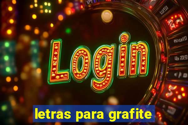 letras para grafite